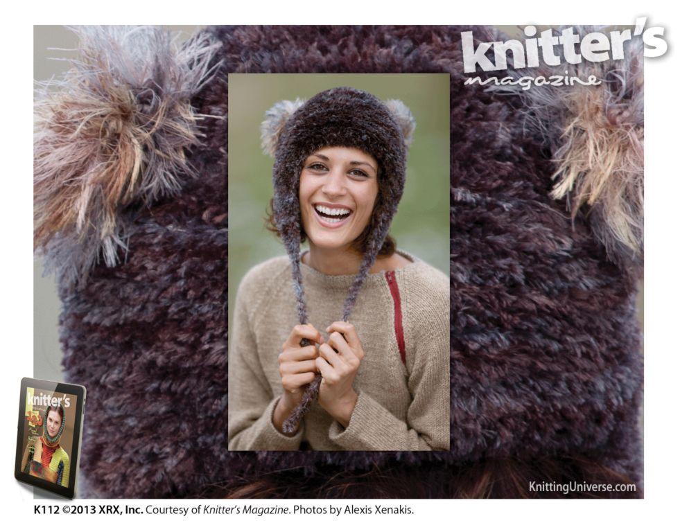 Eared Hat in Plumette and Plume