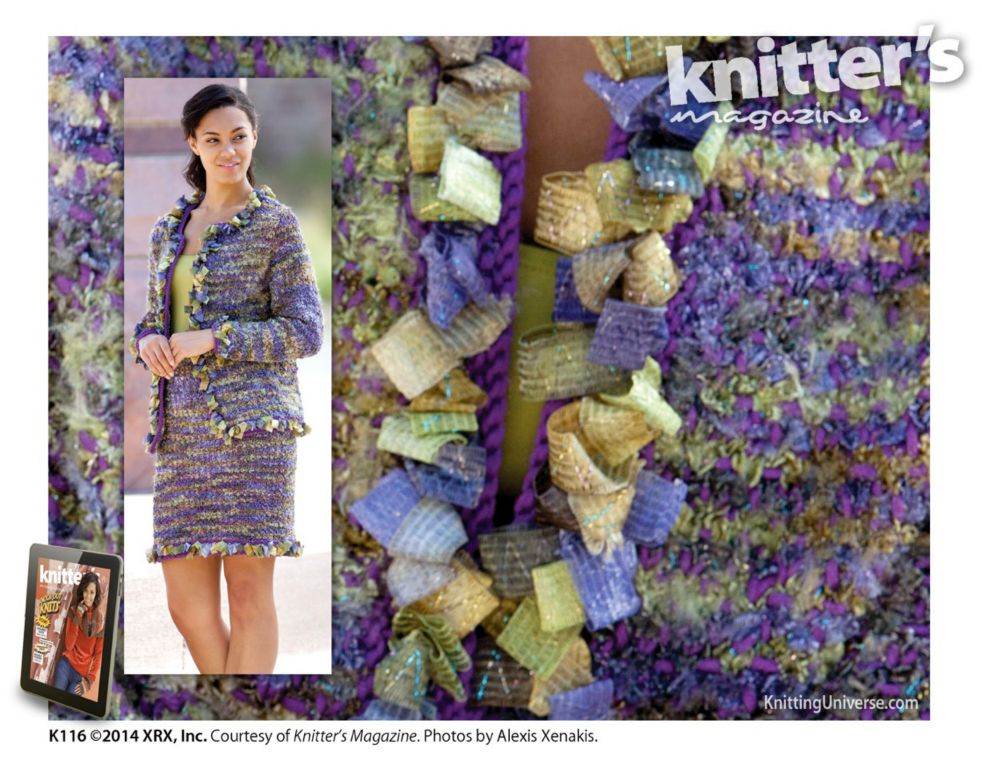 Oh, Jackie! by Laura Bryant in Constellation and Trendsetter Merino 12