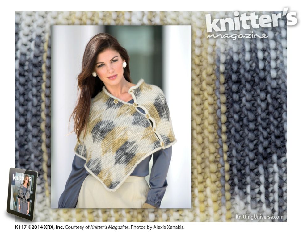 Ikat Knit Valhalla Cowl by Karla Stuebing
